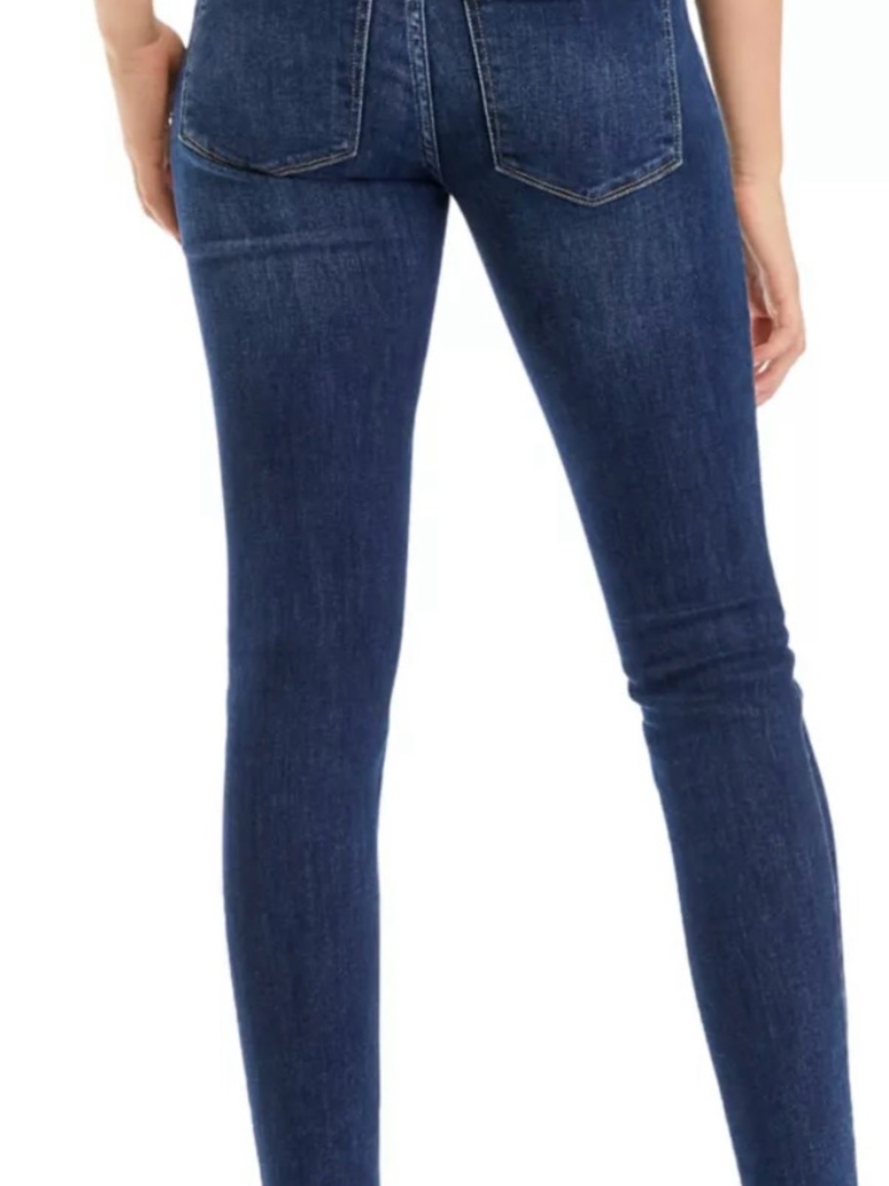 Lucky Brand Mid/High-Rise Skinny Jeans - Dark Indigo